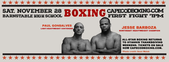All-Star Boxing Card to Feature Five Fights This Saturday in Hyannis, MA