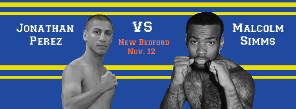 Perez and Simms to Square Off on New Bedford Boxing Card